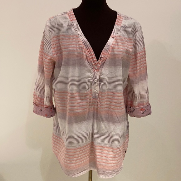 Tom Tailor Tops - Tom Tailor boho blouse cotton size 44